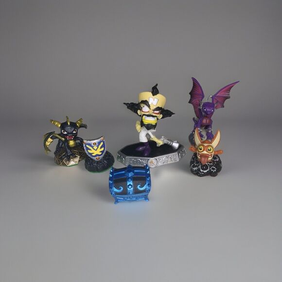 Skylanders Imaginators Dr. Neo Legendary Spyro Dragon Treasure Set blue chest - Picture 1 of 11